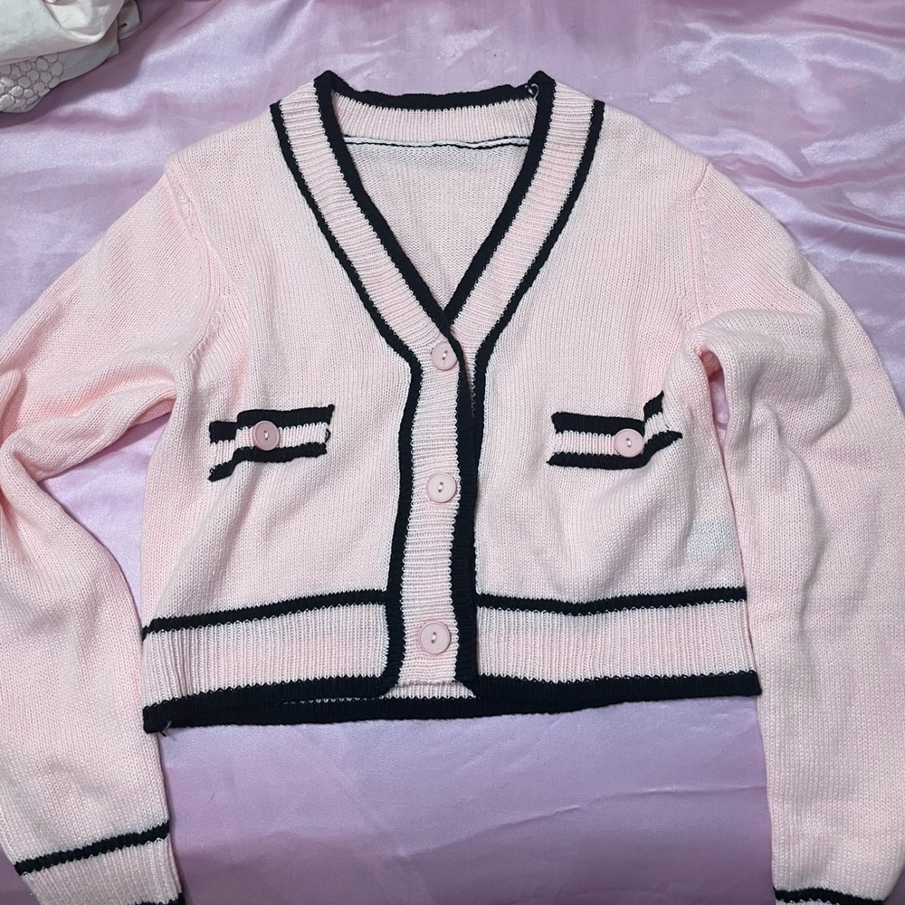 Pink sweater